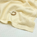 Paturica bebe Cosy tricotata din bumbac milky (3)
